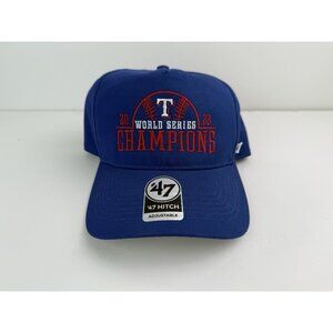 Texas Rangers ‘47‎ Brand 2023 World Series Champions Snapback Cap Hat OSFA *NEW*
